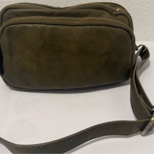 Joy Susan Olive Crossbody Bag